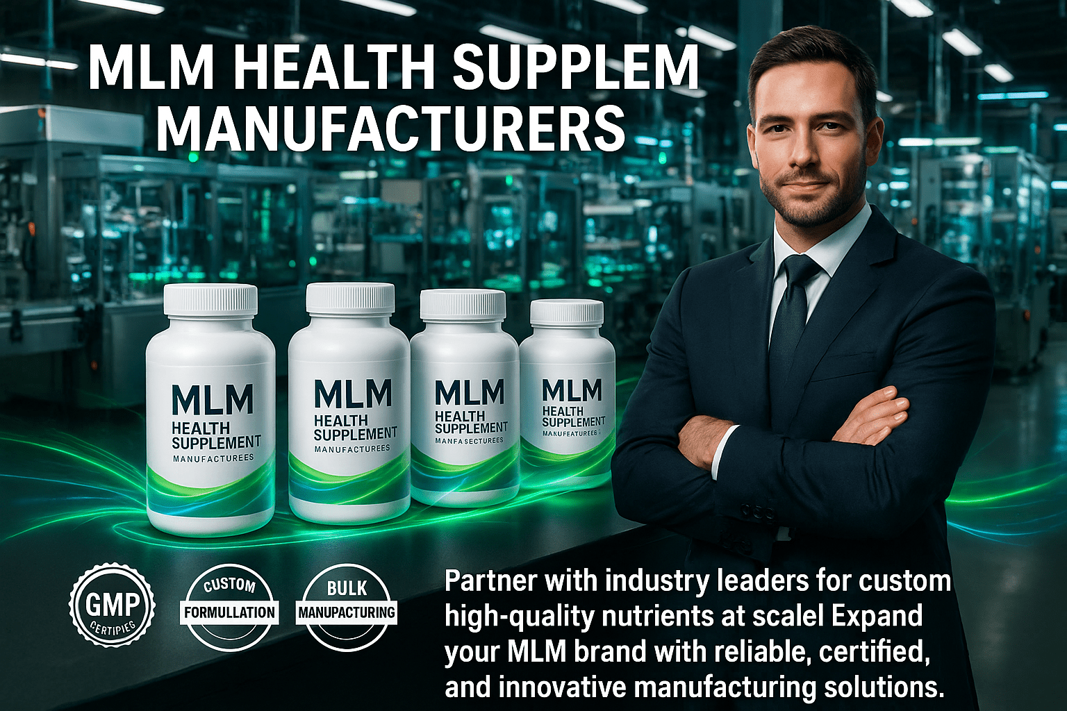 MLM Health Supplement Manufacturers